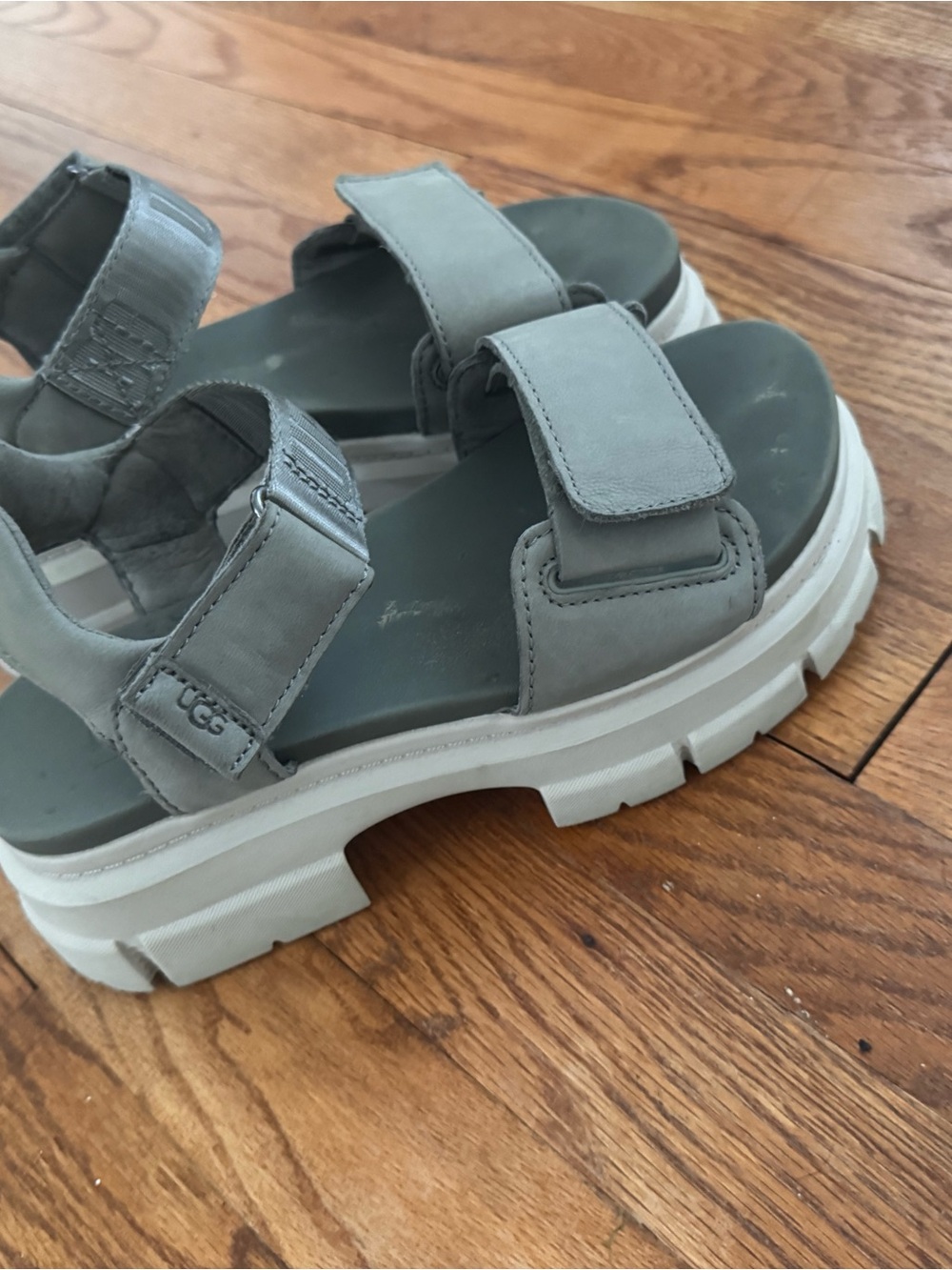 UGG Women’s Gray Chunky Sport Sandals